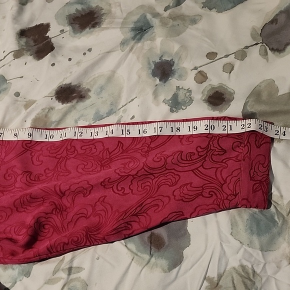 Studio Works Woman size 3X pink long sleeve button down blouse - Picture 6 of 9